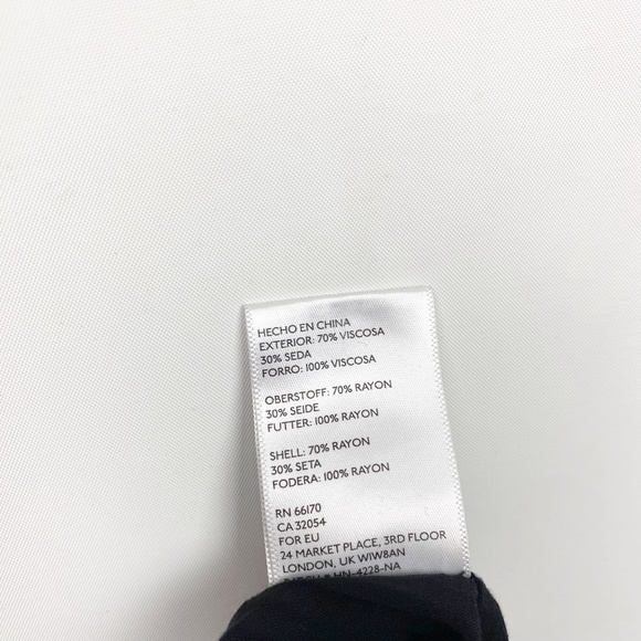 Harlyn Silk Burnout Trousers Black 8 - Picture 7 of 7